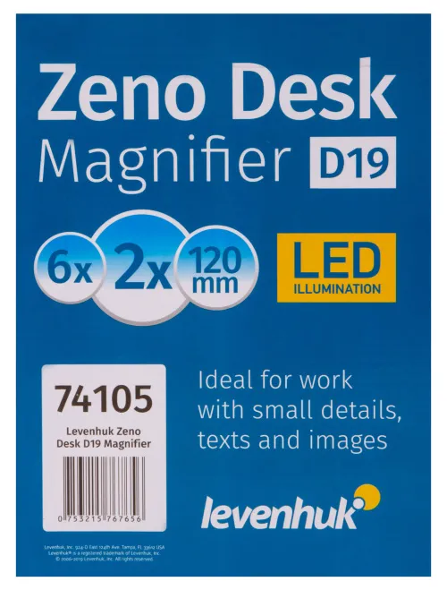 foto Lupa Levenhuk Zeno Desk D19,  13