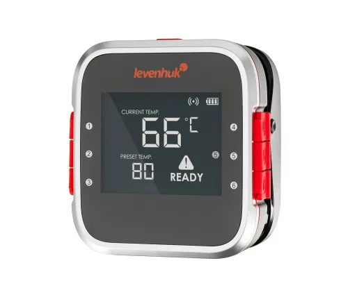 gráfico Termómetro para carne Levenhuk Wezzer Grill BT20,  7