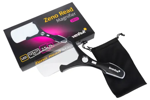 gráfico Lupa Levenhuk Zeno Read ZR20,  2