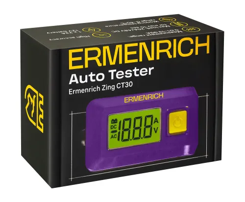 imagen Comprobador de corriente automotriz Ermenrich Zing CT30,  7