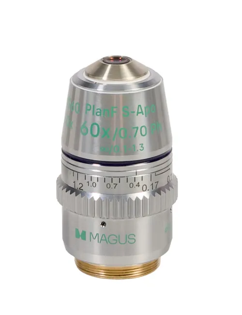 fotografía Dispositivo de contraste de fases MAGUS SPH360, con juego de objetivos Plan S-Apo Ph 4х/10х/20х/40х/60х H60 mm,  12