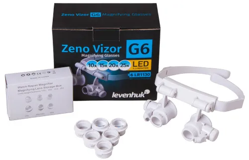 fotografía Gafas lupa Levenhuk Zeno Vizor G6,  2