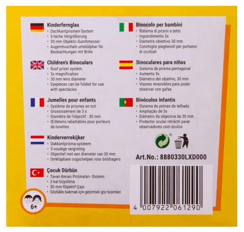 gráfico Prismático para niños Bresser Junior 3x30,  5