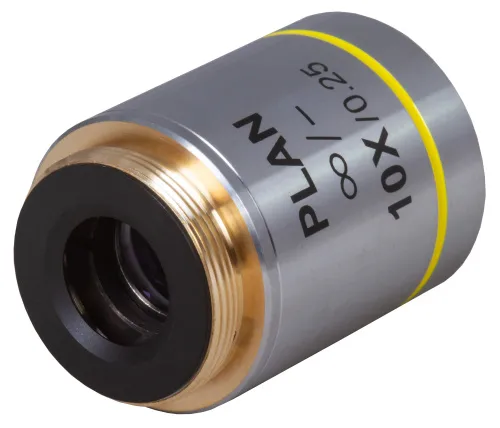 gráfico Objetivo plano acromático Levenhuk MED 10x corregido al infinito,  3