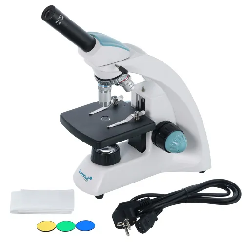 fotografía Microscopio monocular Levenhuk 500M,  2