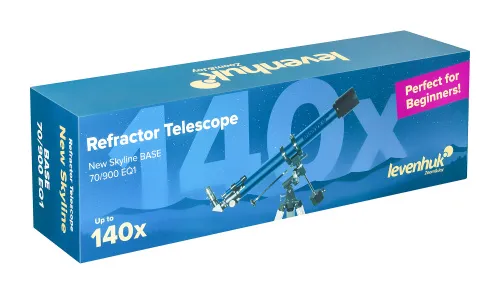fotografía Telescopio Levenhuk New Skyline BASE 70/900 EQ1,  13
