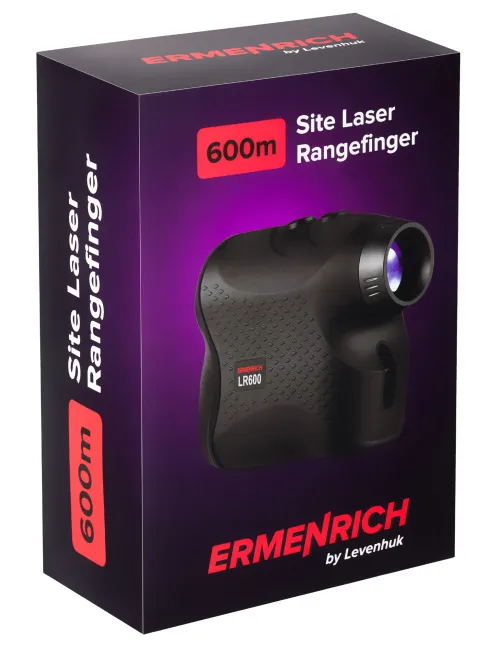 foto Telémetro láser de obra Ermenrich LR600, negro,  11