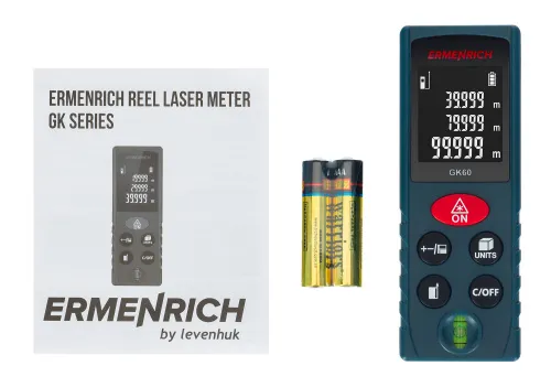 gráfico Medidor láser Ermenrich Reel PLUS GK60,  2