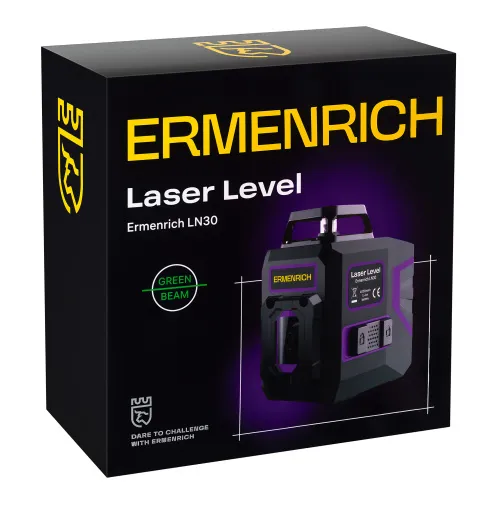 gráfico Nivel láser Ermenrich PLUS LN30,  10