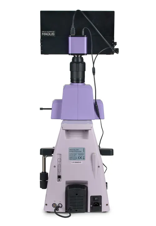 fotografía Microscopio digital biológico MAGUS Bio D290T LCD,  6