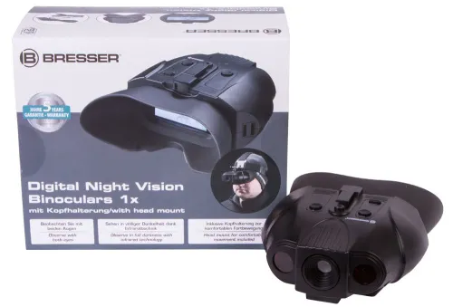 foto Dispositivo de visión nocturna binocular Bresser 1–2x con arnés de cabeza,  13