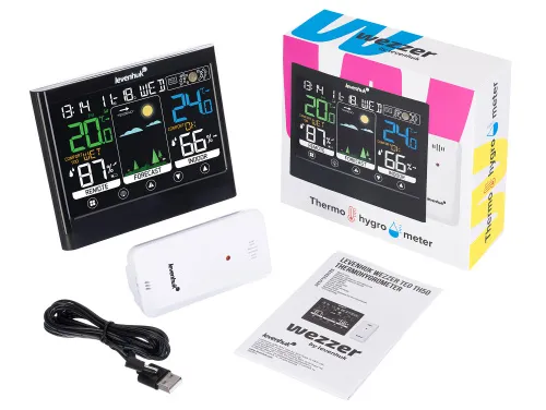 imagen Termohigrómetro Levenhuk Wezzer Teo TH50,  2