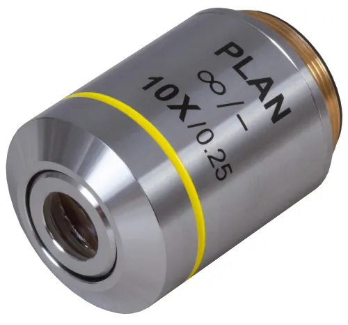 gráfico Objetivo plano acromático Levenhuk MED 10x corregido al infinito,  2