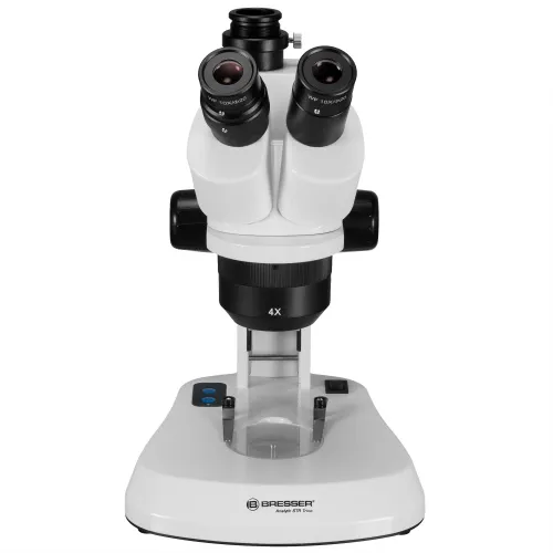 gráfico Microscopio esteresocópico Analyth STR Trino 10x - 40x Bresser,  4