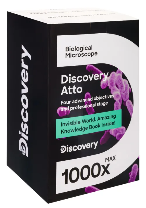 foto Microscopio digital Levenhuk Discovery Atto Polar con libro,  14