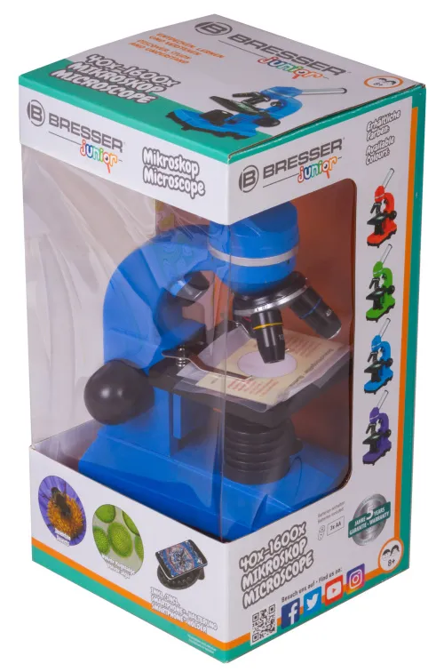 fotografía Microscopio Bresser Junior Biolux SEL 40–1600x,  11