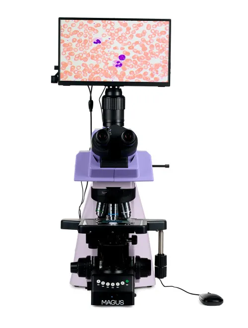 fotografía Microscopio digital biológico MAGUS Bio D290T LCD,  7