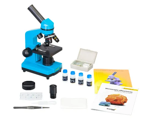 fotografía Microscopio Levenhuk Rainbow 2L,  4