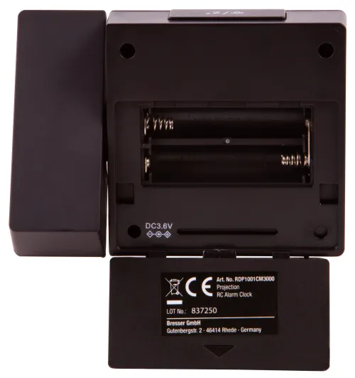 imagen Reloj de proyección digital RC Explore Scientific, negro,  13