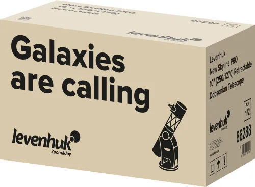 gráfico Telescopio dobsoniano retráctil Levenhuk New Skyline PRO 10" (250/1270),  7