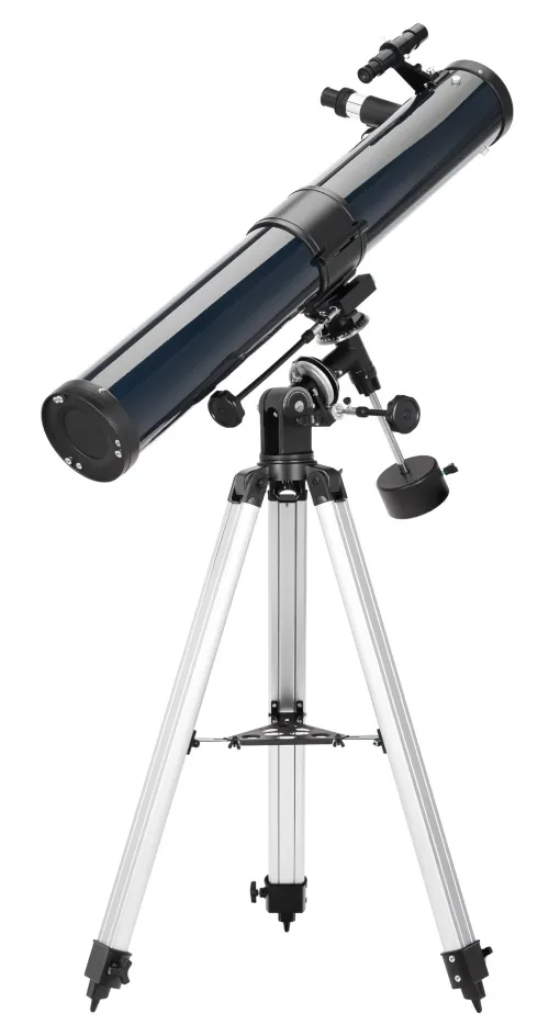 fotografía Telescopio Levenhuk Discovery Spark 769 EQ con libro,  7