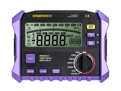 imagen Comprobador de aislamiento Ermenrich Ping ET50,  3