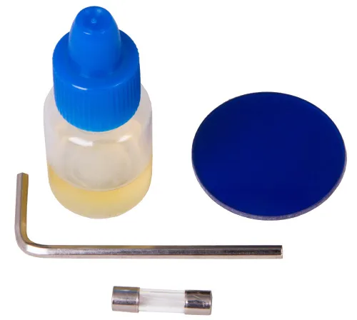 fotografía Microscopio trinocular Levenhuk 1000T,  17