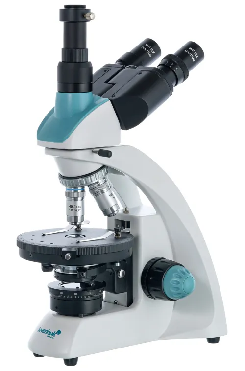 imagen Microscopio trinocular Levenhuk 500T POL,  3