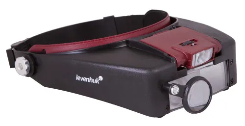 foto Lupa frontal Levenhuk Zeno Vizor H2,  3