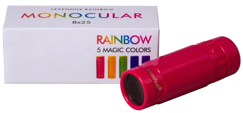 fotografía Monocular Levenhuk Rainbow 8x25,  3