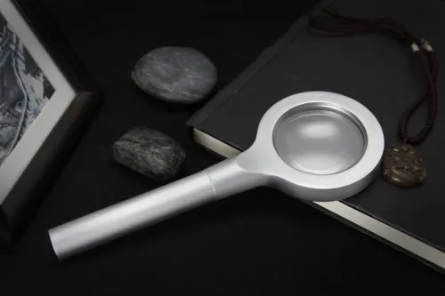 foto Lupa Levenhuk Zeno 500 LED, 3,5x, 56 mm, Metal,  8