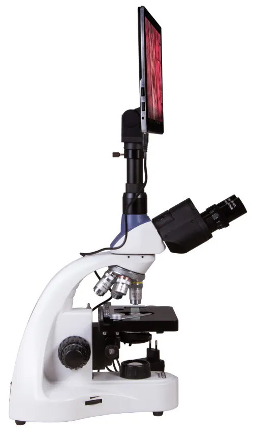 imagen Microscopio trinocular digital Levenhuk MED D10T LCD,  6