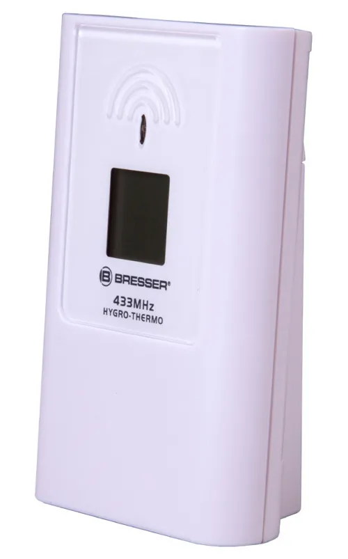 foto Estación meteorológica Bresser TemeoTrend JC LCD RC (reloj de pared), blanco,  8