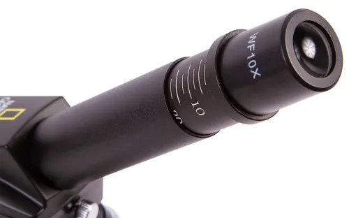 gráfico Microscopio Bresser National Geographic 40–1280x con soporte para smartphone,  9