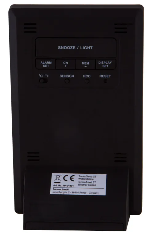 foto Estación meteorológica  Bresser TemeoTrend ST RC, negro,  4