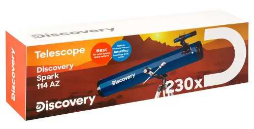 imagen Telescopio Levenhuk Discovery Spark 114 AZ con libro,  15