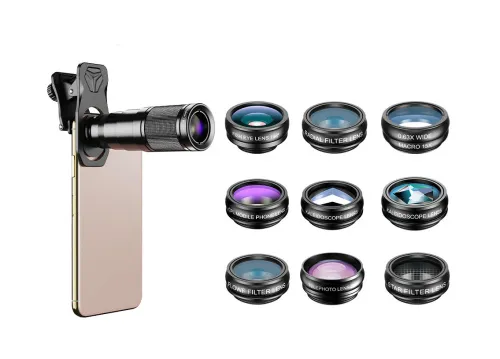 fotografía Juego de lentes para teléfono inteligente Levenhuk Kelvin SLS10,  3