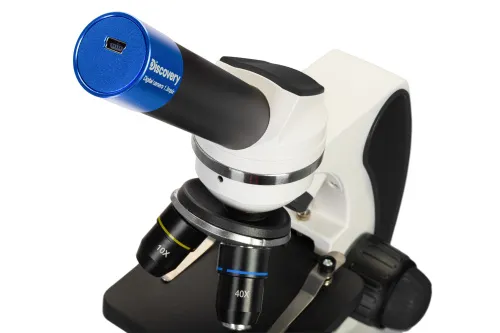 fotografía Microscopio digital Levenhuk Discovery Pico Polar con libro,  4