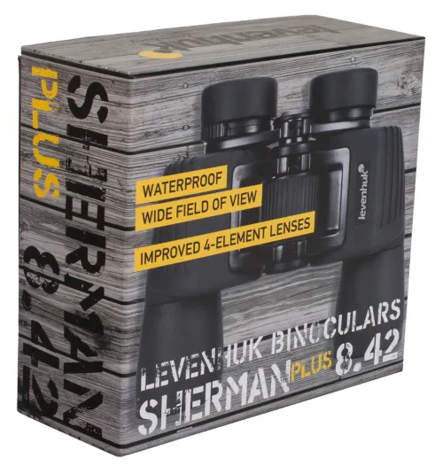 fotografía Prismáticos Levenhuk Sherman PLUS 8x42,  9