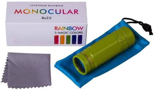 fotografía Monocular Levenhuk Rainbow 8x25,  2