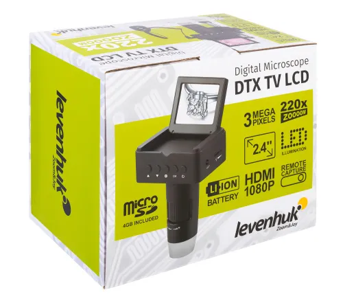 fotografía Microscopio digital Levenhuk DTX TV LCD,  11