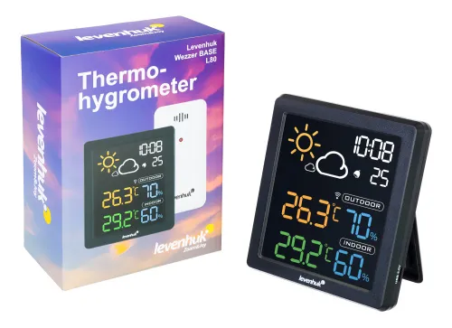 fotografía Termohigrómetro Levenhuk Wezzer BASE L80,  2