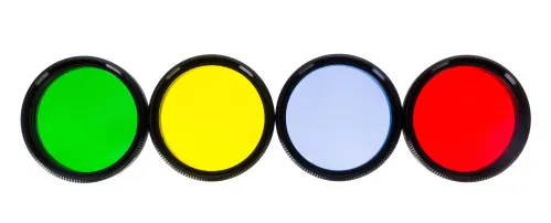 fotografía Juego de filtros F4 «El Sistema Solar» de Levenhuk,  4