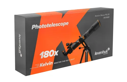 gráfico Fototelescopio Levenhuk Kelvin Nova PLUS 90/660,  17