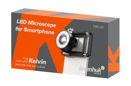 gráfico Microscopio LED para teléfono inteligente Levenhuk Kelvin TMC20,  16