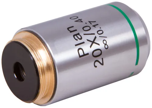 foto Objetivo Plan Levenhuk MED 1000 20x/0,40,  4