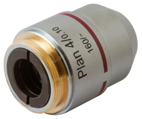 imagen Objetivo plano acromático Levenhuk MED 4x,  3