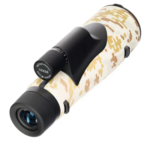 fotografía Monocular Levenhuk Camo 10x56 con retícula,  9