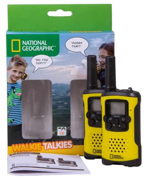 gráfico Set de Walkie-Talkies Bresser National Geographic FM,  2
