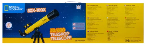foto Telescopio Bresser National Geographic 50/600 AZ con Montura,  15